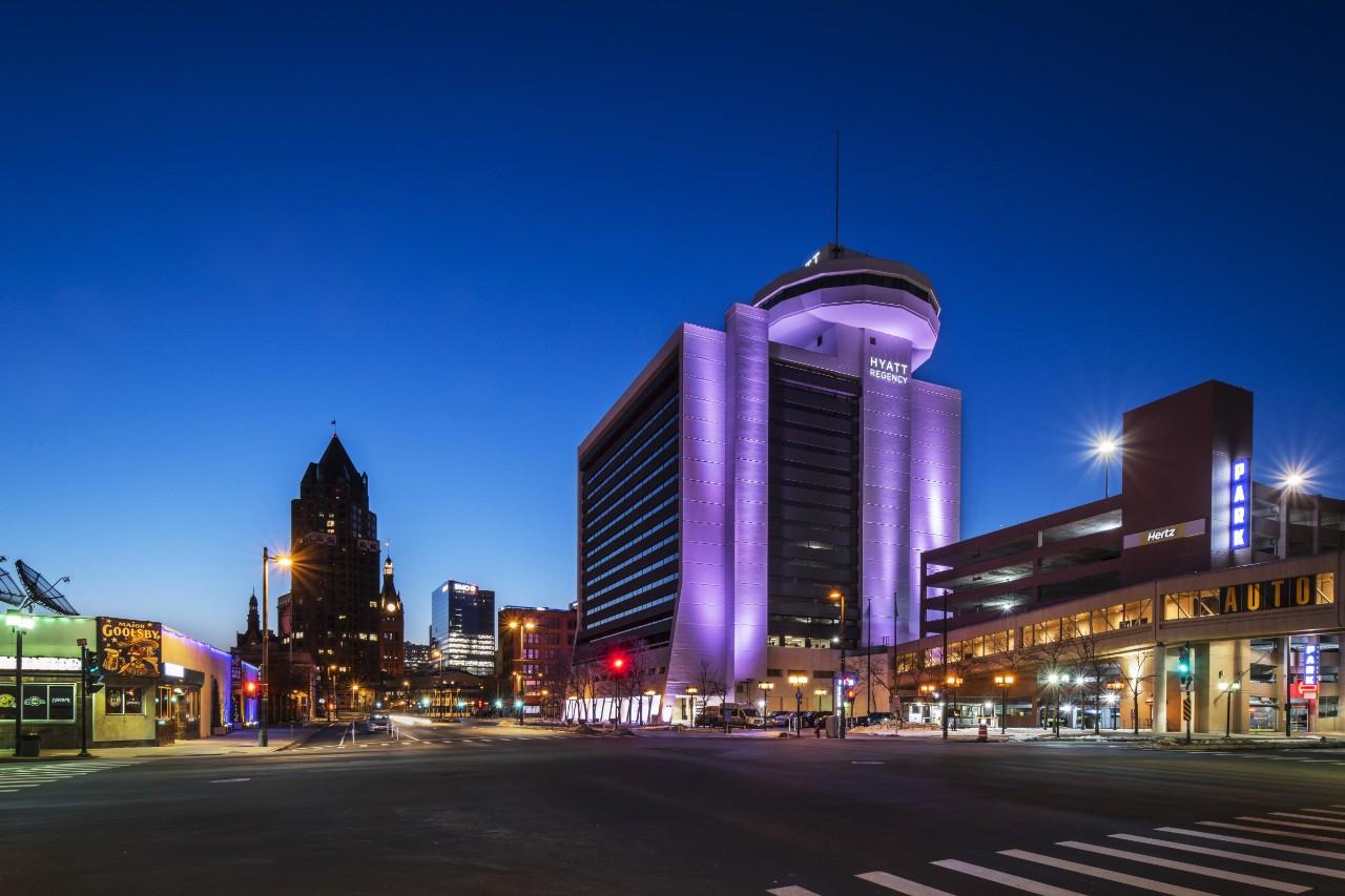 Hyatt Regency Milwaukee Hotell Exteriör bild